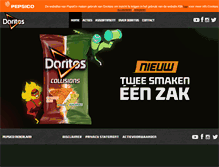 Tablet Screenshot of doritos.nl
